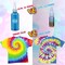 Tie Dye Kit, 35 Colors Fabric Tyedyedye Kit, Non-Toxic Tye Dye Kit for Kids, Adults, Large Groups, Handmade Party